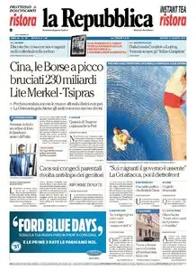 La Repubblica (13.08.2015)