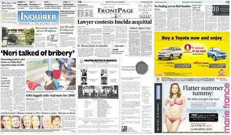 Philippine Daily Inquirer – March 27, 2008