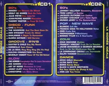 La SOIREE IDEALE - 8 Ambiances/40 Titres (2 CD) @320