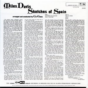 Miles Davis - Sketches Of Spain (1960) {2006 DSD Japan Mini LP Edition, SICP-1207}