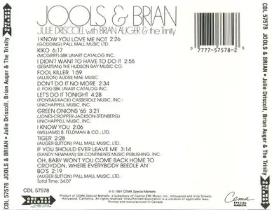 Julie Driscoll, Brian Auger & The Trinity - Jools & Brian (1969) Re-up