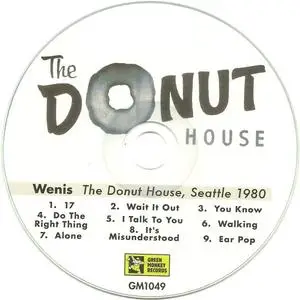 Wenis - The Donut House, Seattle 1980 (EP) (2018) {Green Monkey}