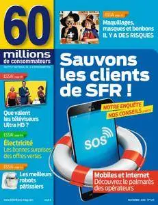 60 Millions de Consommateurs - novembre 2016