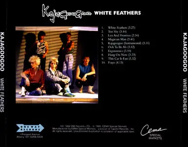 Kajagoogoo - White Feathers (1982) {EMI} (ft. Limahl)