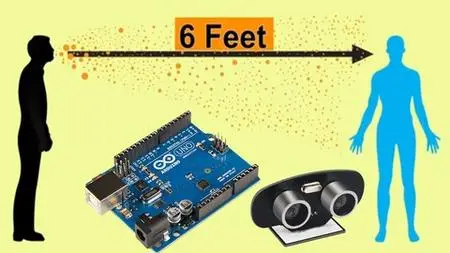 Arduino Social Distance Detector to fight COVID-19