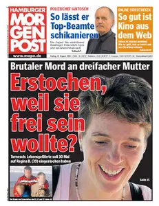 Hamburger Morgenpost vom 13 August 2010