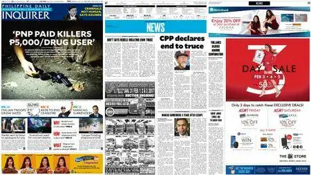 Philippine Daily Inquirer – February 02, 2017