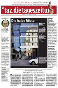Tageszeitung TAZ vom 06 November 2013