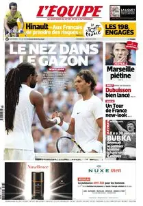 L'Equipe du Vendredi 3 Juillet 2015