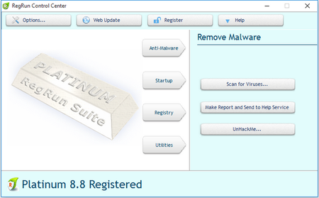 RegRun Security Suite Platinum 8.80.0.580 Portable