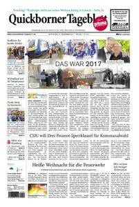 Quickborner Tageblatt - 27. Dezember 2017