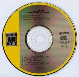 Al Smith - Midnight Special (1960) {Prestige-Bluesville OBCCD-583-2 rel 1996}