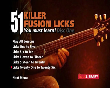 Lick Library - Tom Quayle - 51 Killer Fusion Licks