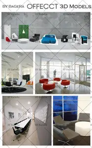 Offecct Office 3D Models Collection