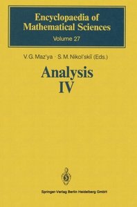 Analysis IV: Linear and Boundary Integral Equations (Repost)