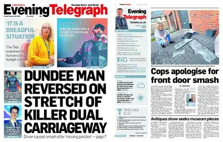 Evening Telegraph Late Edition – February 22, 2019