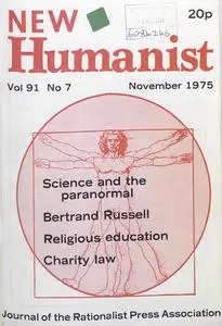 New Humanist - November 1975