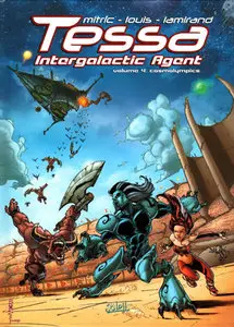 Tessa Intergalactic Agent 4 Issues