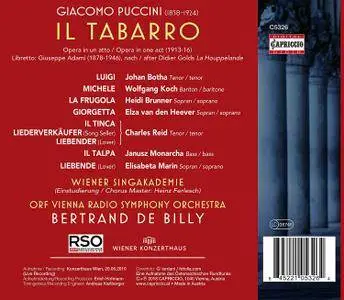 Johan Botha, Wolfgang Koch, Elza van den Heever - Puccini: Il tabarro, SC 85 (2018)