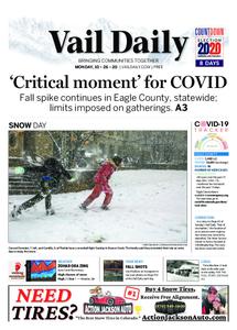 Vail Daily – October 26, 2020
