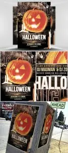 Halloween Club Flyer Template