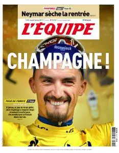 L’equipe du Mardi 9 Juillet 2019