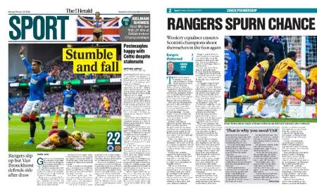 The Herald Sport (Scotland) – February 28, 2022