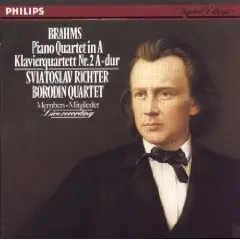 Brahms Piano Quartet played by Sviatoslav Richter and Members of Borodin Quartet