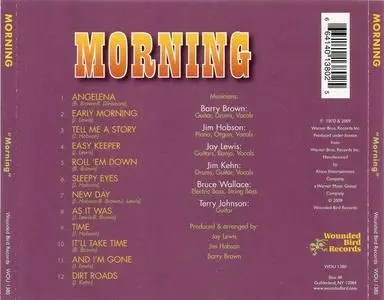 Morning - s/t (1970) {2009 Wounded Bird}