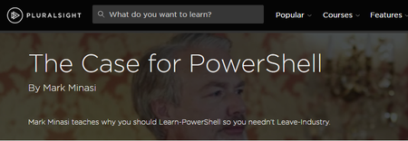 The Case for PowerShell By Mark Minasi [repost]