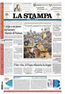 La Stampa Torino Provincia e Canavese - 17 Novembre 2017