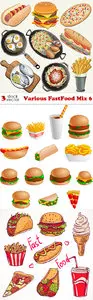 Vectors - Various FastFood Mix 6