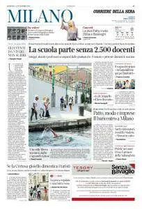 Corriere della Sera Milano - 11 Settembre 2016