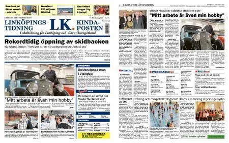 Linköpings Tidning & Kinda-Posten – 09 december 2017