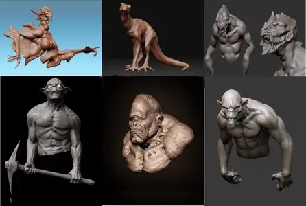 3DTotal Speed Sculpting: ZBrush eBook with DVD