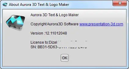 Aurora 3D Text & Logo Maker 12.10.30 Multilanguage