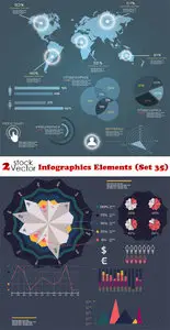 Vectors - Infographics Elements (Set 35)
