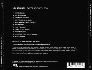 Lou Johnson - Sweet Southern Soul (1969) {2004 Water}