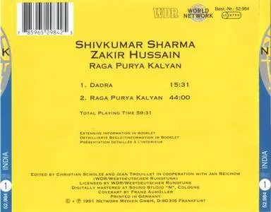 Shivkumar Sharma / Zakir Hussain - Raga Purya Kalyan (1991) {World Network}