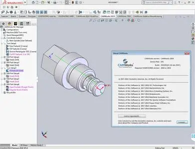 CAMWorks 2019 SP1.0 Build 2019.01.18