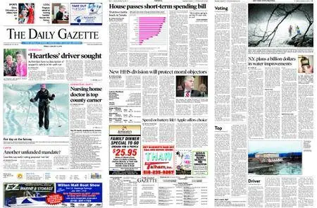 The Daily Gazette – January 19, 2018