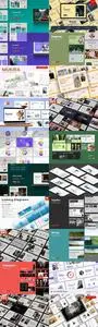 20 New Powerpoint Templates Bundle 2024 Vol.4