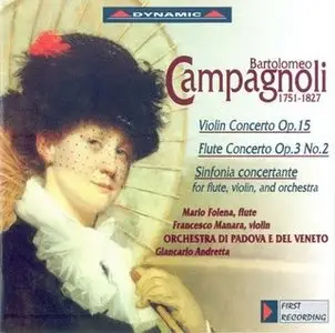 Campagnoli - Violin Concerto, Flute Concerto, Sinfonia Concertante