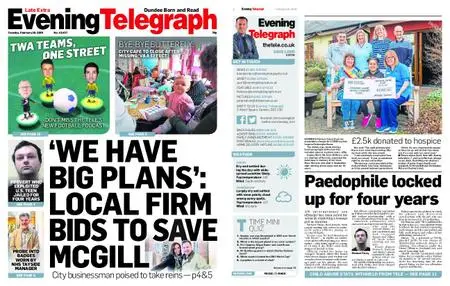 Evening Telegraph Late Edition – February 26, 2019