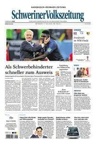 Schweriner Volkszeitung Gadebusch-Rehnaer Zeitung - 11. Juli 2018