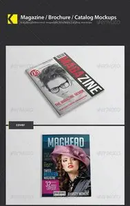 GraphicRiver Magazine/ Brochure/ Catalog mockups