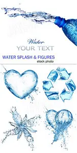 Water splash & figures 2