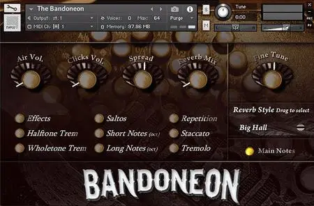 Guareschi The Bandoneon KONTAKT