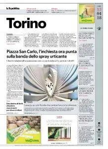 la Repubblica Torino - 13 Aprile 2018
