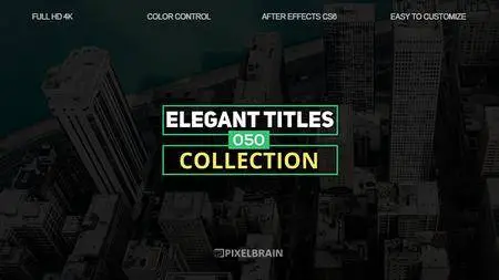 Elegant Titles - Project for After Effects (VideoHive)